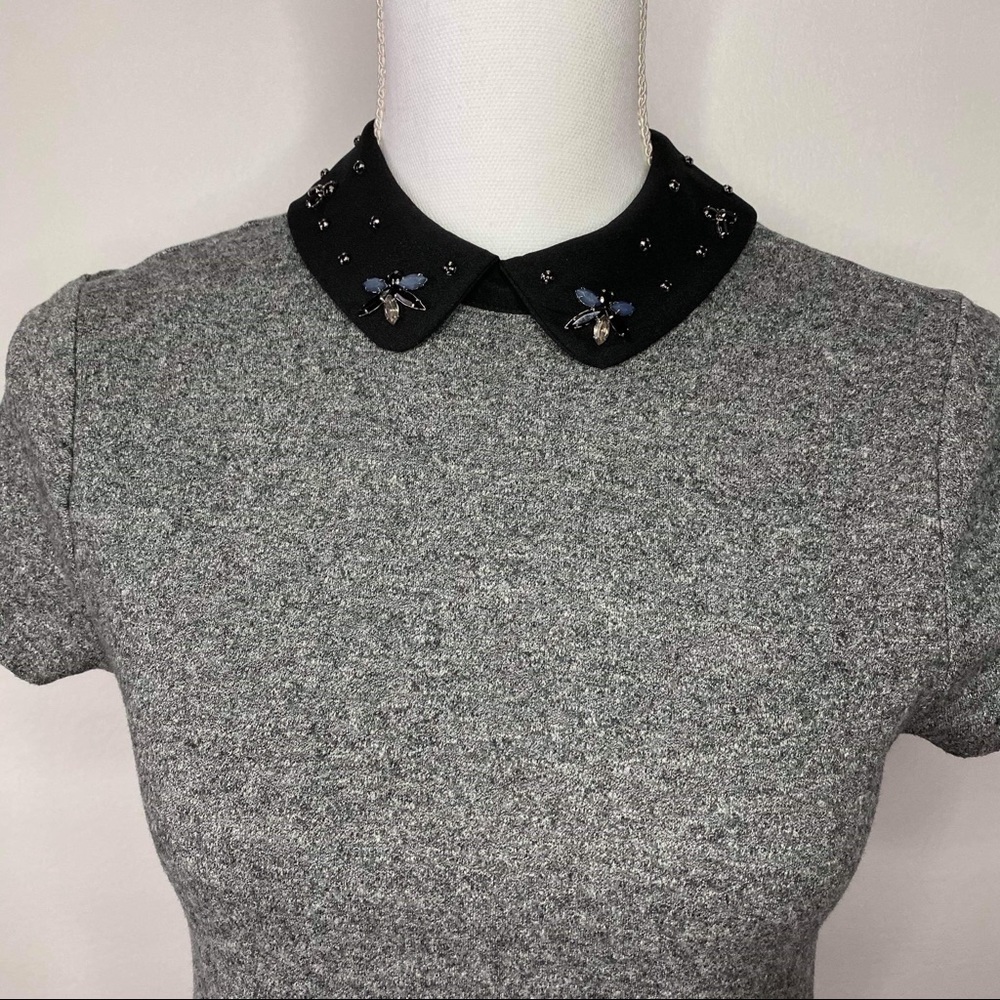 Ann Taylor Loft sweater dress short sleeve XS